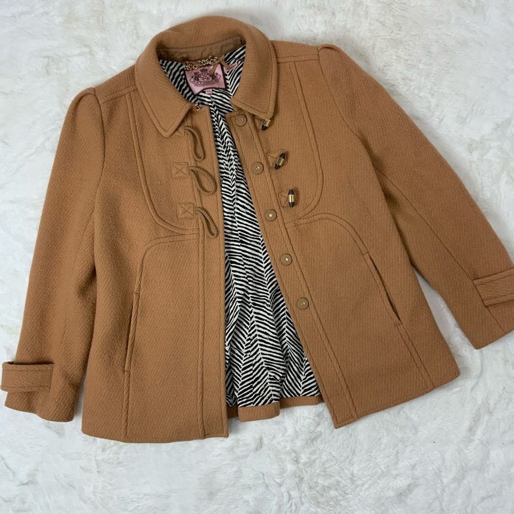 Juicy Couture Tan Pea Coat
